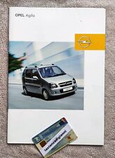 Depliant opel agila usato  Messina