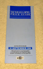 Vauxhall opel price for sale  UK