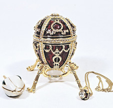 Red faberge egg for sale  Sparks