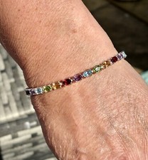 Qvc tennis bracelet for sale  BURY ST. EDMUNDS