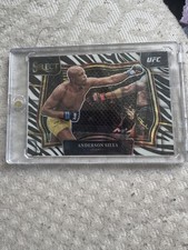 2023 Select UFC Anderson Silva Zebra Prizm SSP ULTRA RARO animal lenda 🦓  comprar usado  Enviando para Brazil