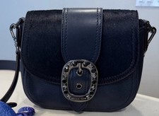 Viola Michael Kors tiracolo couro pebbled e cabelo de panturrilha excelente estado comprar usado  Enviando para Brazil