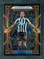 2022-23 Panini Obsidian ALEXANDER ISAK 25/40 Orange Electric Etch SP #76 comprar usado  Enviando para Brazil