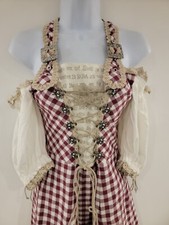 Vintage dress drindl for sale  PLYMOUTH