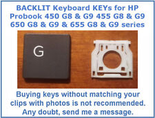 Chave de teclado para HP ProBook 450 455 650 655 G8 e G9 Reino Unido Inglês BACKLIT comprar usado  Enviando para Brazil