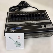【Excelente】BOSS GE-10 equalizador gráfico unidade 100V com Step Down Trans MIJ grátis comprar usado  Enviando para Brazil
