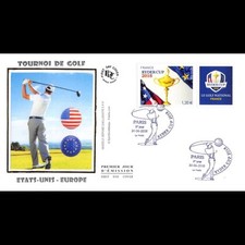 Fdc soie tournoi d'occasion  Crécy-la-Chapelle