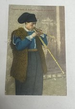Cartolina costumi sardi usato  Genova