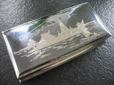 Zigarettendose silber 925 gebraucht kaufen  Deutschland