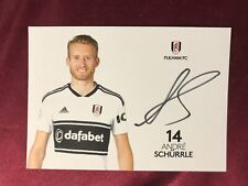 Autografo andre schürrle usato  Guidonia Montecelio