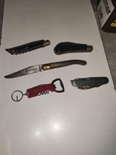 Lot couteaux pliants d'occasion  Pont-Audemer