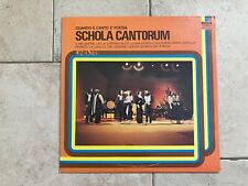 Schola cantorum quando usato  Varese