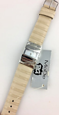 Usado, Relógio MODE BY SECTOR Feminino Quartzo 22mm Forma Retangular Pulseira Bege comprar usado  Enviando para Brazil