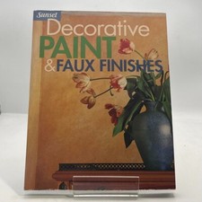 Decorative Paint and Faux Finishes by Sunset Books 1999 PAPERBACK BOOK segunda mano  Embacar hacia Mexico