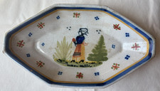 Quimper hexagonal dish for sale  Mission Viejo