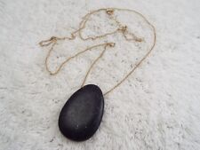 Goldtone black howlite for sale  Eclectic