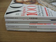 Vogue magazines august for sale  WETHERBY