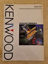 Kenwood catalogo depliant usato  Italia