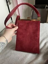 Womens vintage suede for sale  LEICESTER