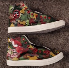 Tênis Converse All Stars personalizado pintado à mão Chicago Bulls NBA masculino 11 feminino 13 comprar usado  Enviando para Brazil
