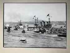 Naval print uss for sale  LANCASTER