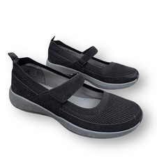 Tênis Lands’ End Preto Couro e Tecido Conforto Mary Jane’s Feminino Tamanho 11, usado comprar usado Tênis Lands’ End Preto Couro e Tecido Conforto Mary Jane’s Feminino Tamanho 11, usado comprar usado  Enviando para Brazil