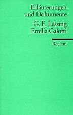 Emilia galotti erläuterungen gebraucht kaufen  Berlin