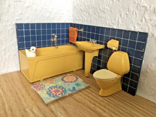Badezimmer lundby 70er gebraucht kaufen  Witten