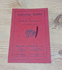 Vintage instruction manual for sale  GAINSBOROUGH