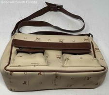 Usado, Bolsa tiracolo Cavalinho feminina marrom bege monograma alça ajustável comprar usado  Enviando para Brazil