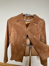 Lederjacke braun größe gebraucht kaufen  Weyarn