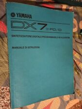Yamaha dx7 manuale usato  Bologna