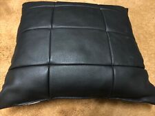 Real leather cushion. for sale  LEICESTER