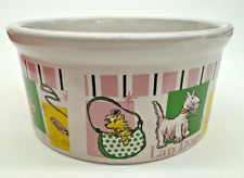 Stoneware dog bowl for sale  Clarksville