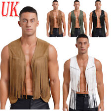 Mens cowboy vest for sale  SWANSEA