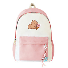 Mochila capivara de volta às aulas bolsa de livros para estudantes mochila fofa personalizada para crianças, usado comprar usado  Enviando para Brazil