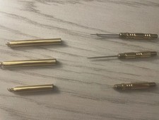 Usado, Ferramentas de costura vintage banhadas a ouro - 3 peças em excelente estado usado!!  comprar usado  Enviando para Brazil