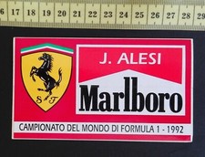 Ferrari sticker j.alesi usato  Imola