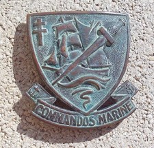 Insigne commando marine d'occasion  Six-Fours-les-Plages