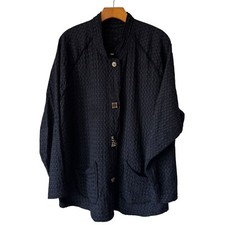 Jaqueta Cardigã Vintage Produce Company Lg Textura de Algodão Waffle Weave Lagenlook EUA comprar usado Jaqueta Cardigã Vintage Produce Company Lg Textura de Algodão Waffle Weave Lagenlook EUA comprar usado  Enviando para Brazil