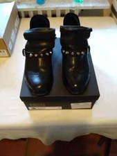 Bottines cuir noir d'occasion  Séméac