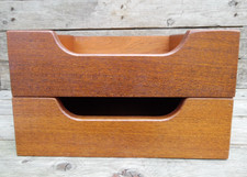 Vintage pair wooden for sale  SOLIHULL