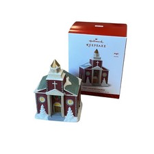 Cozy Country Church 2014 Hallmark Magic Sound Ornament O Holy Night música na caixa, usado comprar usado  Enviando para Brazil