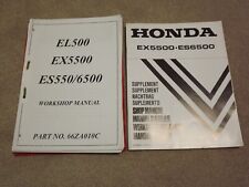 Honda workshop manual for sale  HALSTEAD