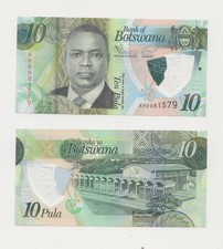 BOTSUANA: 10 Pula P 35 (ND 2022) nota de polímero UNC comprar usado  Enviando para Brazil