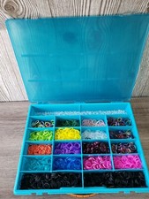 Usado, Estojo organizador com estojo sortido de pulseira de borracha tear arco-íris #3 comprar usado  Enviando para Brazil