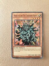 YUGIOH MANJU DAS DEZ MIL MÃOS SUPER RARO THSF-EN033 QUASE PERFEITO comprar usado  Enviando para Brazil