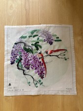 Seidenstickerei 24 cm gebraucht kaufen  Halle