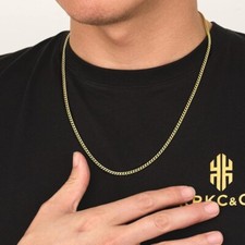 Men gold cuban for sale  HASSOCKS