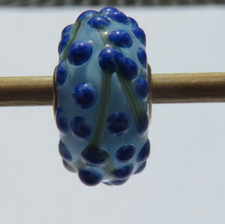 Trollbeads unique blue for sale  LONGFIELD